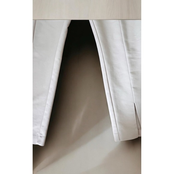 Crosby. Vesey Slot Front Pants Khaki Size 8 Trousers Business Casual - Picture 2 of 10